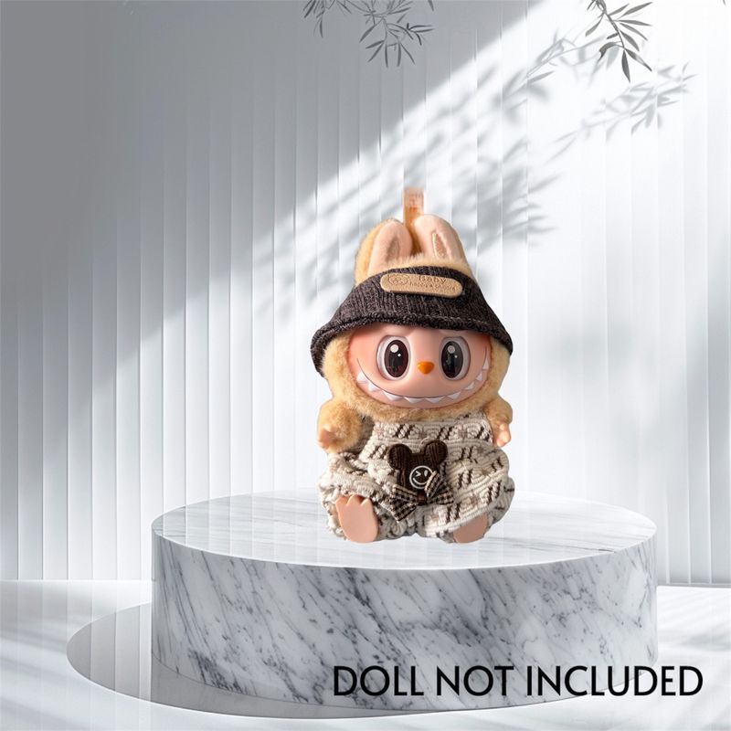 The Mouse Romper/Bucket Hat - Doll Clothing
