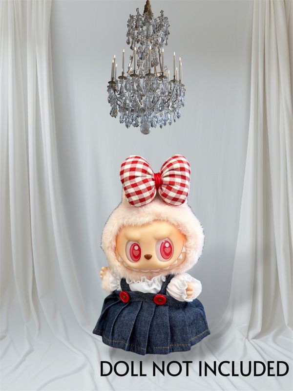 Denim Dress - Doll Clothing