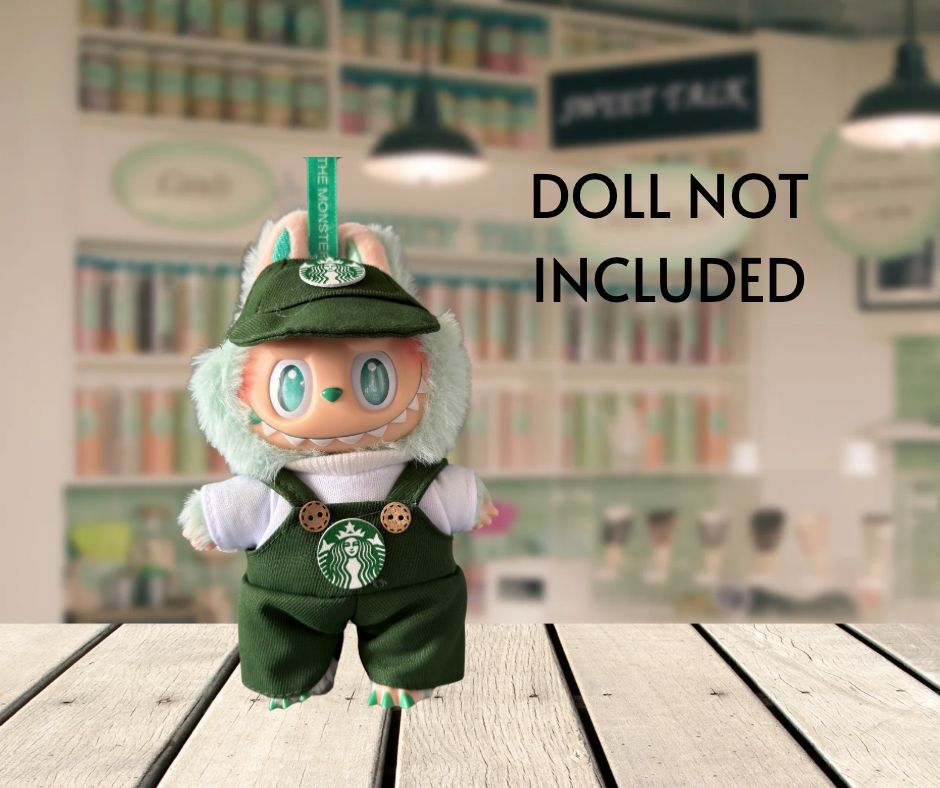 Starbies Barista - Doll Clothing