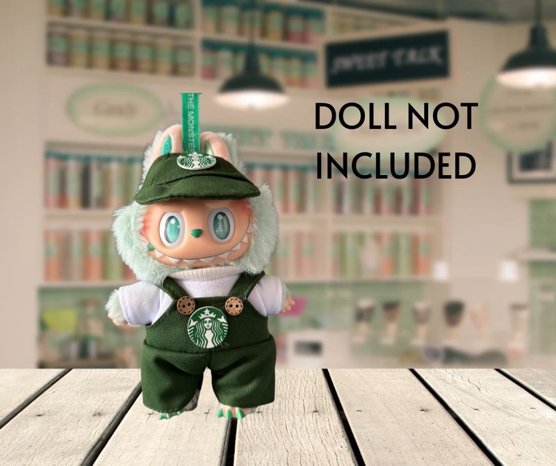 Starbies Barista - Doll Clothing