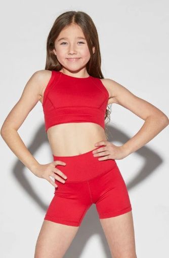 Halftime Tank, Colour: Cherry, Size: Child S