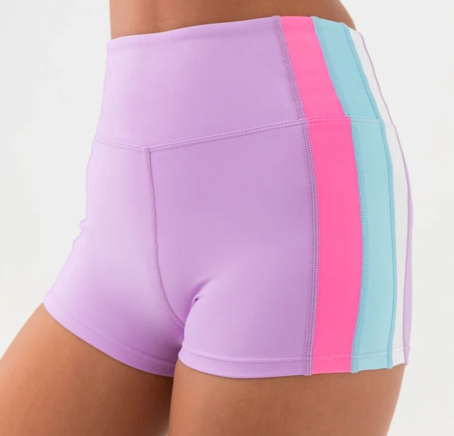 Rhythm Short, Color: Lavender, Size: Youth 8
