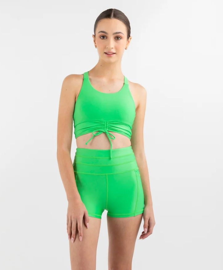 On-The-Go Short, Color: Fresh Green, Size: Youth 12