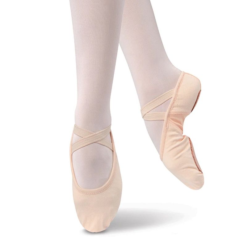 Stretch Canvas Ballet Split Sole