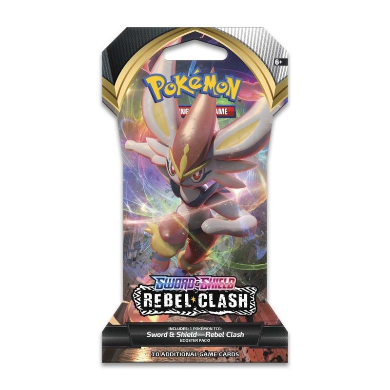 Sword &amp; Shield Rebel Clash Sleeved Booster