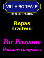 1 Repas traiteur (pour 1 personne) 1 Repas traiteur (pour 1 personne)
