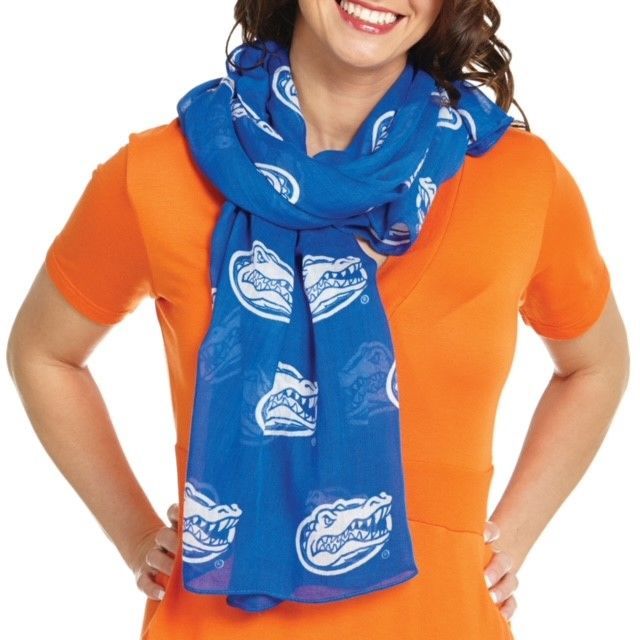 Gator Logo Blue Scarf