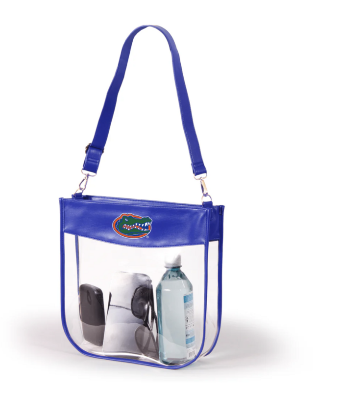 Florida Gators Large Clear Purse with Zipper