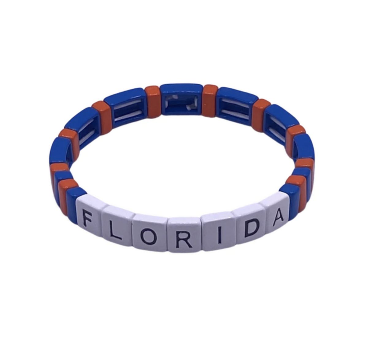 "FLORIDA" Enamel Tile Bracelet