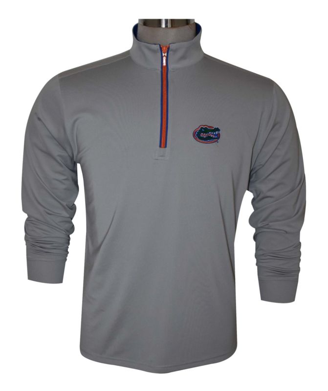 Gator Logo Gray Pullover