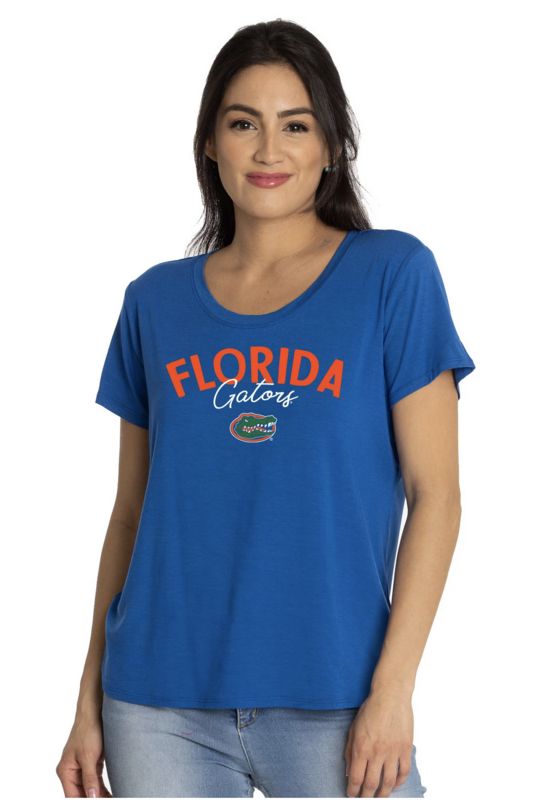 Florida Gators Scarlet Scoop Neck T-Shirt