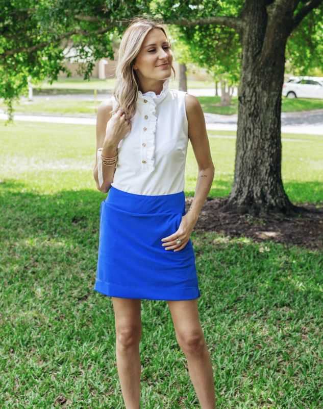Kiawah Skort Royal