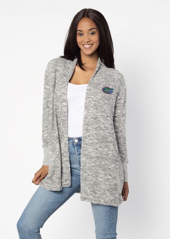 Gators Gray Heather Cardigan