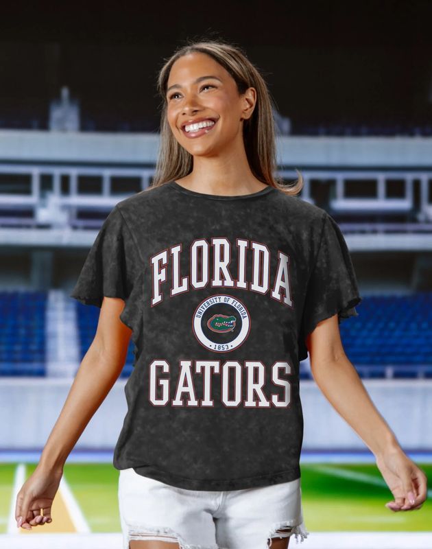 Gators Flutter Sleeve Tee