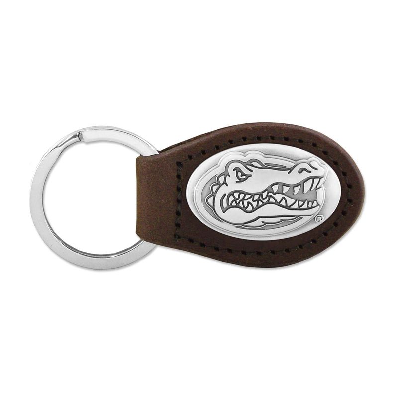 Gators Brown Logo Keychain