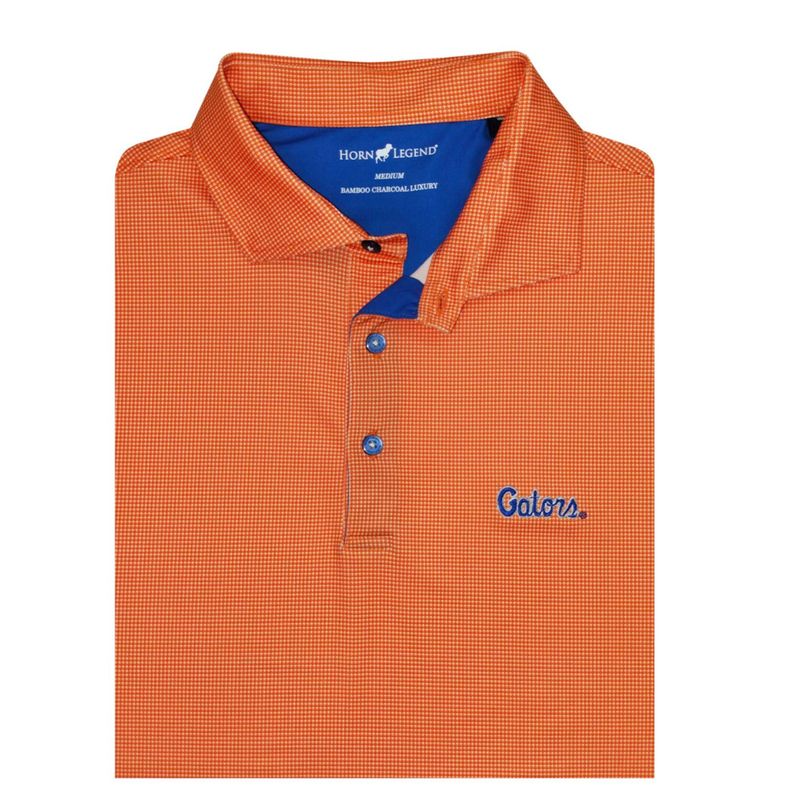 Florida Gators Script Orange Shepherd Polo