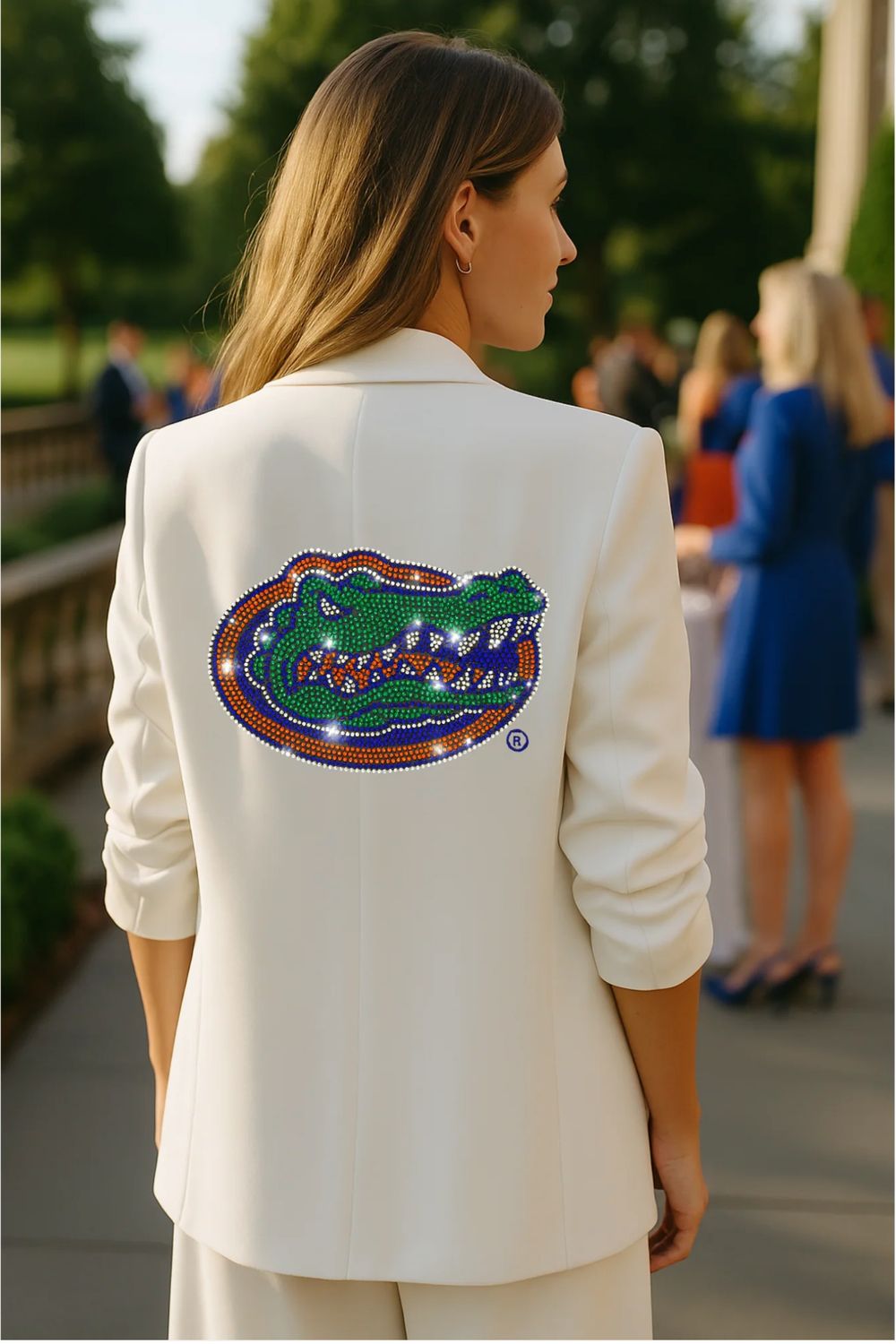 Florida Gators White Game Day Blazer
