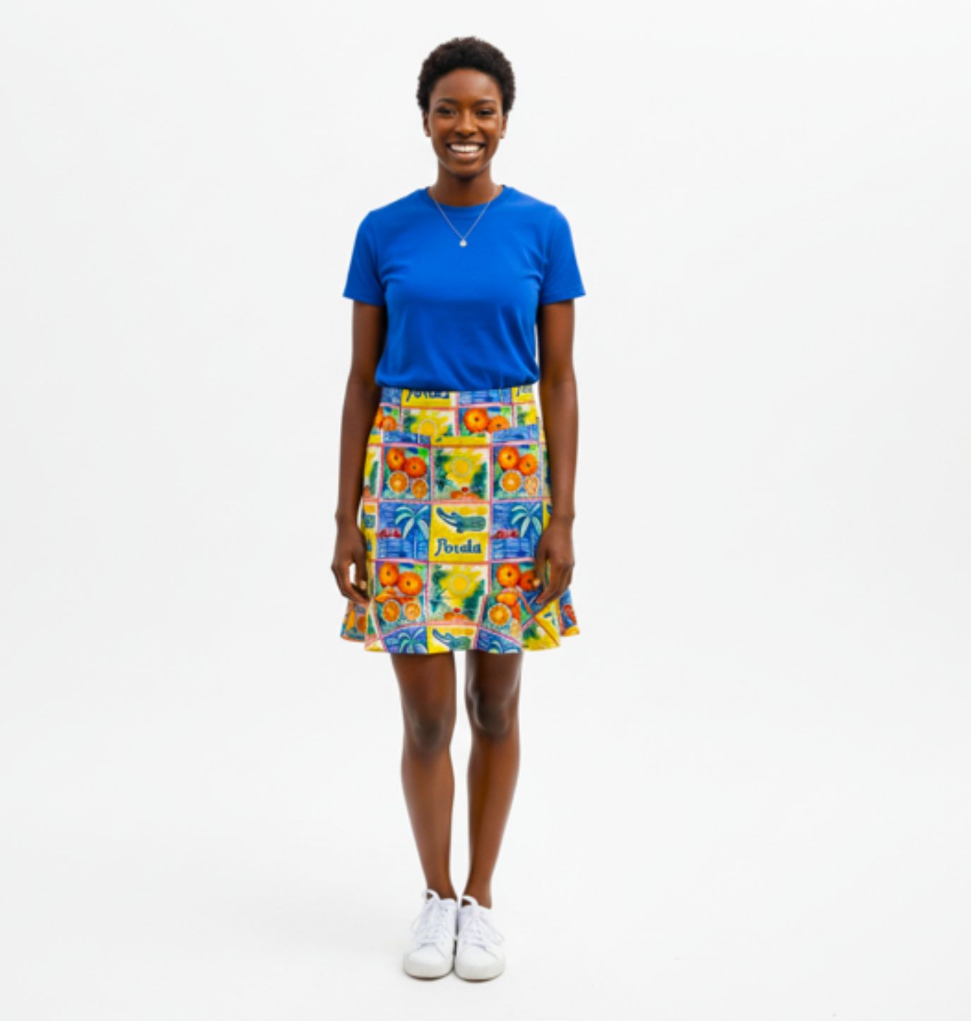 Venice Ruffle Hem Skort