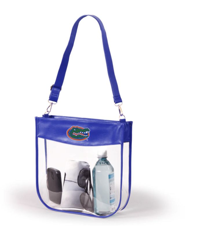 Florida Gators Large Clear Purse with Zipper