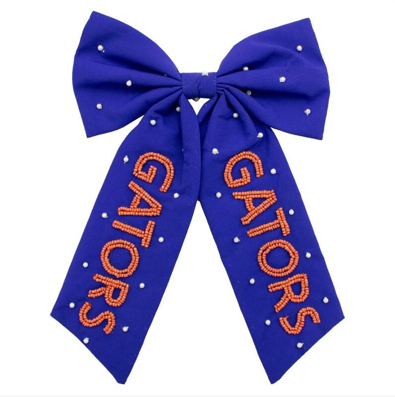 Florida Gators Blue Hair Bow