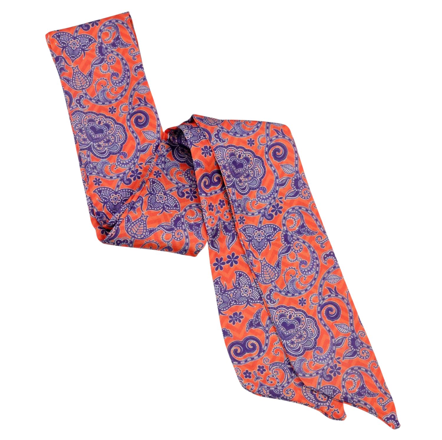 Serafina Scarf Blue Orange