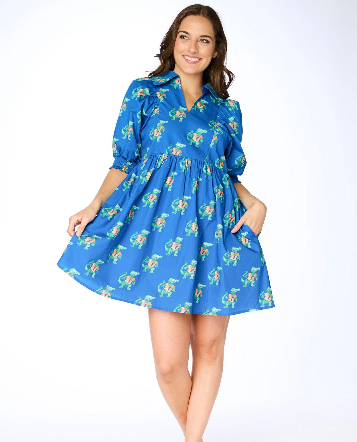 The Gators Poplin Dress