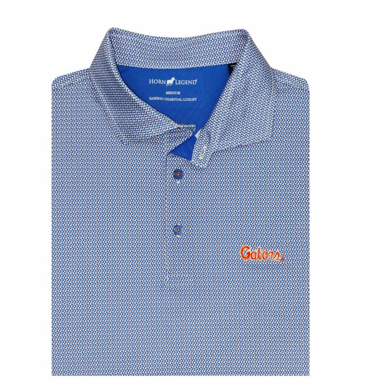 Florida Gators Script Blue Coils Polo
