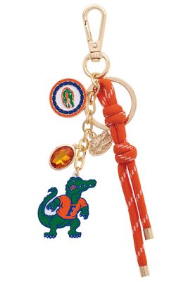 Florida Gators Cluster Bag Charm in Blue &amp; Shiny Gold