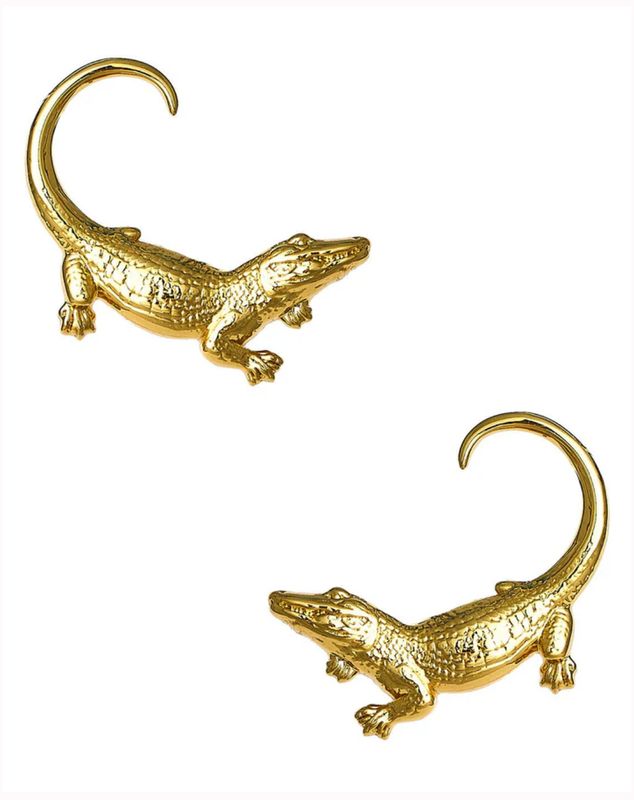 Gator Stud Earrings