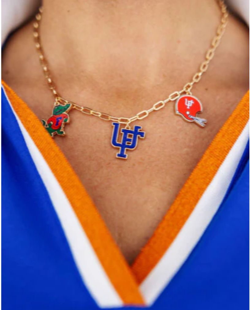 College Vault Florida Charm Necklace