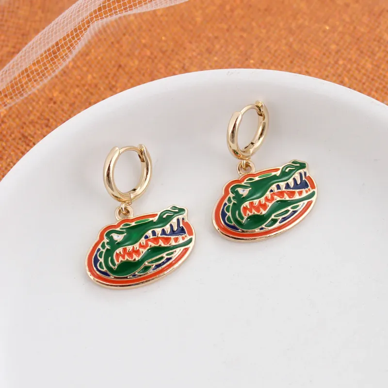Florida Huggie Hoop Earrings