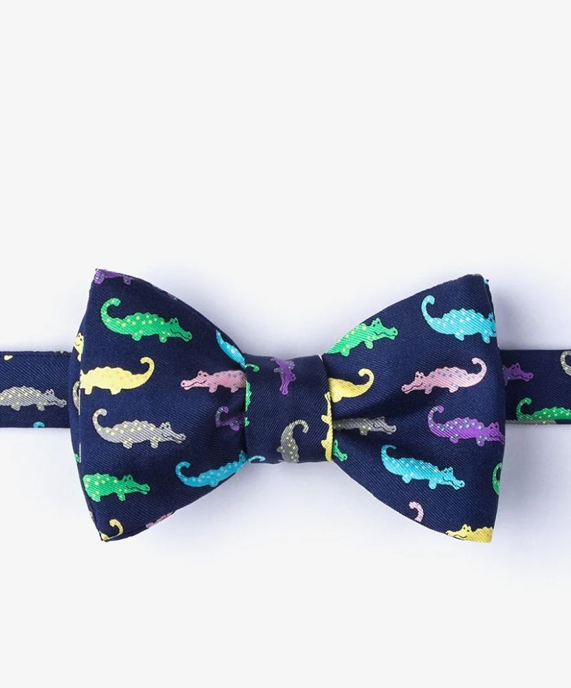Later Gator Navy Blue Tie