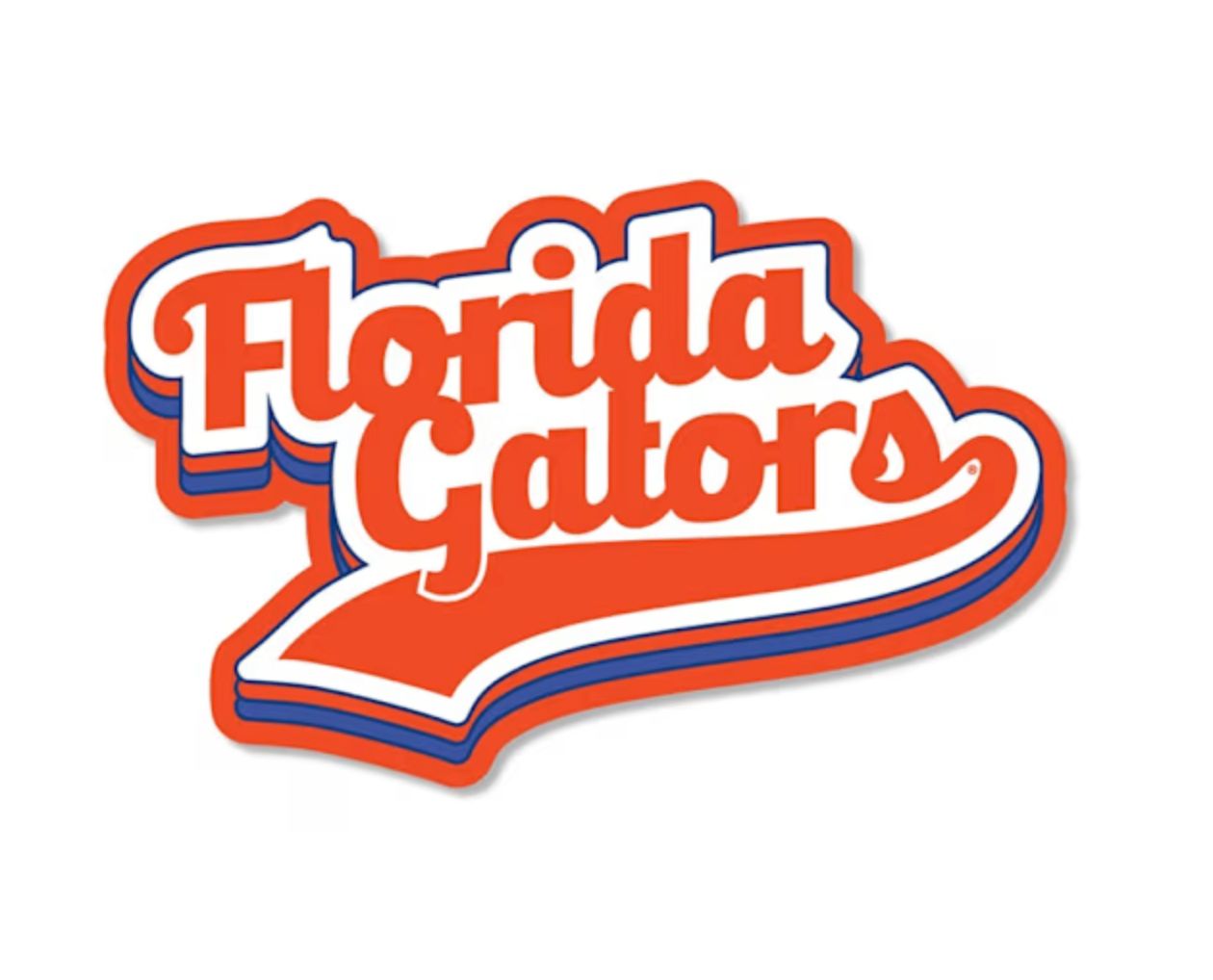 Gators Varsity Text Sticker