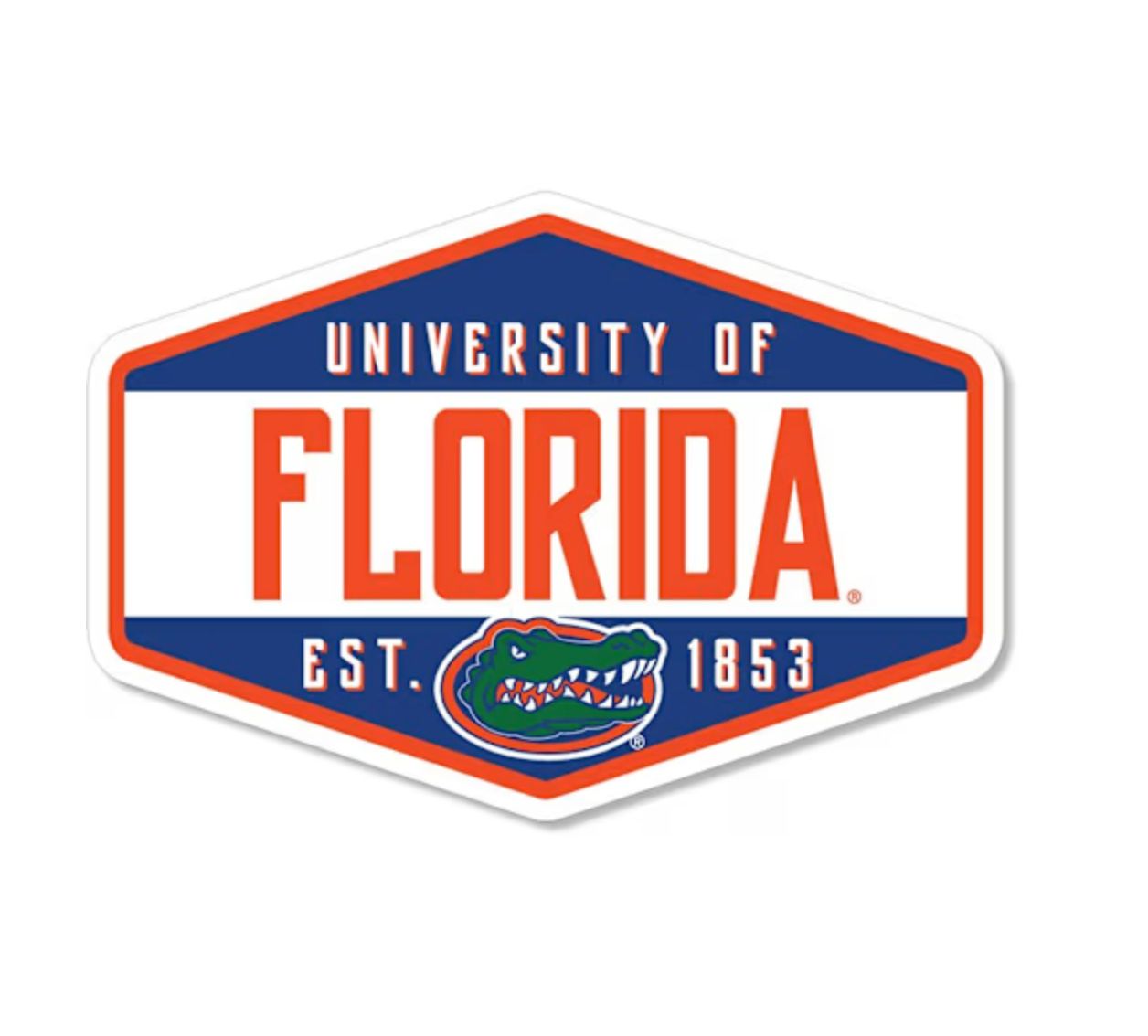 Gators Badge Sticker