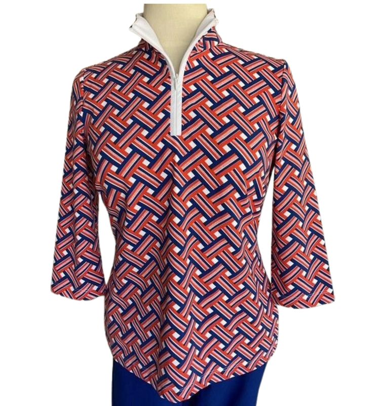 Britt 3/4 Sleeve Ribbons Top