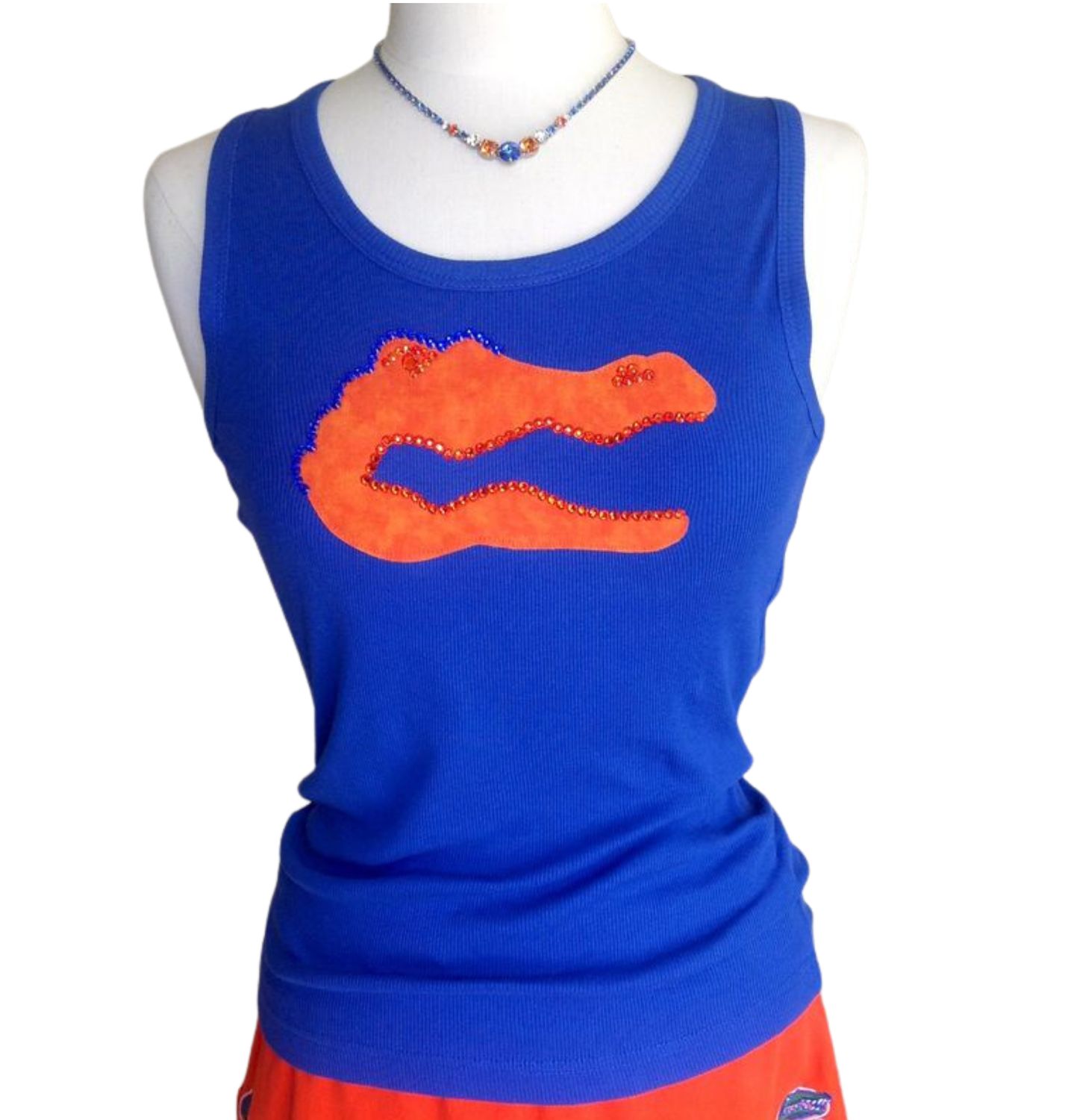 Crystal Blue Tank Top