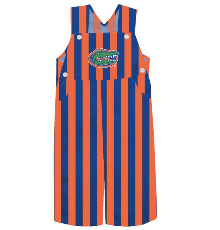 Gators Stripes Logo Boys Overall Team Bibs