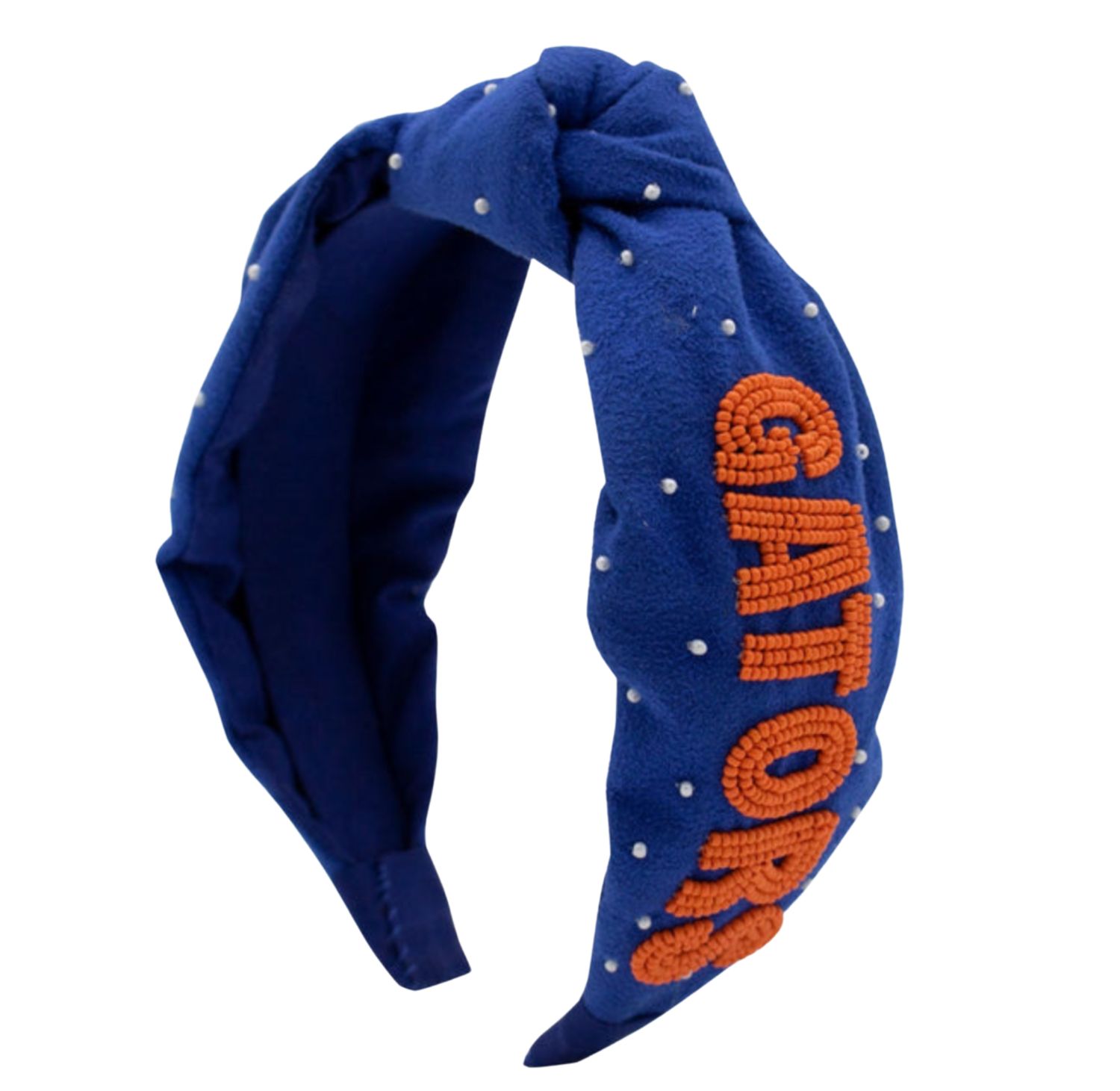 University of Florida Beaded Headband