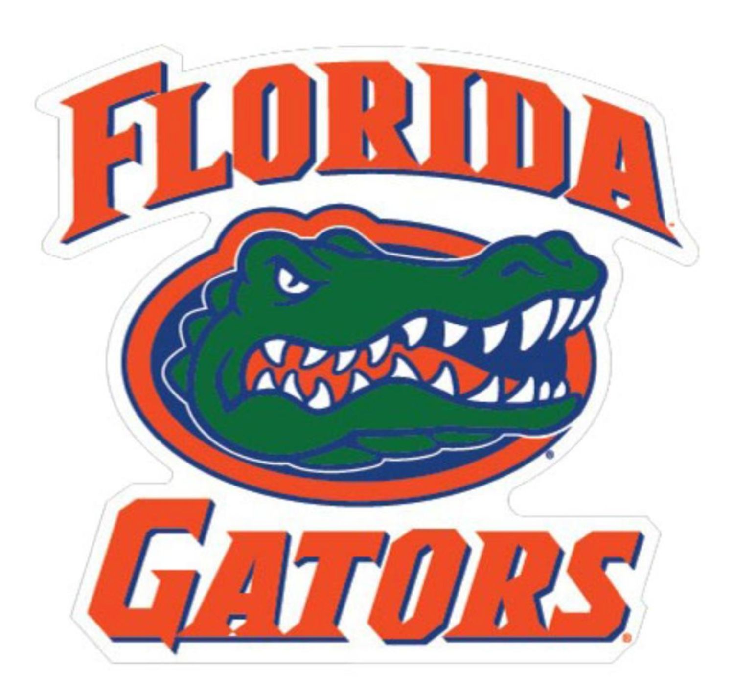 Gators 6"  Decal