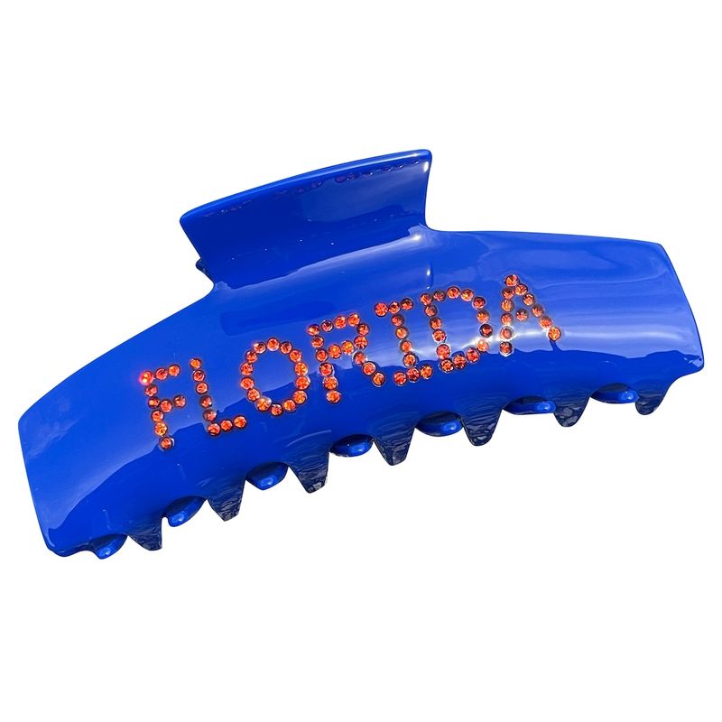 Gators Rhinestone Claw Hair Clip