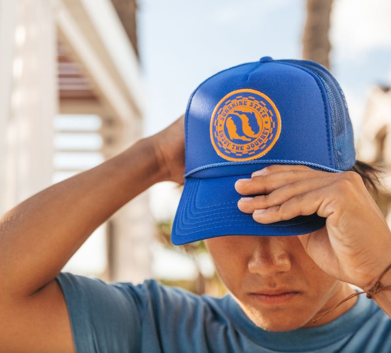 Yin Yang Florida Foam Trucker Hat