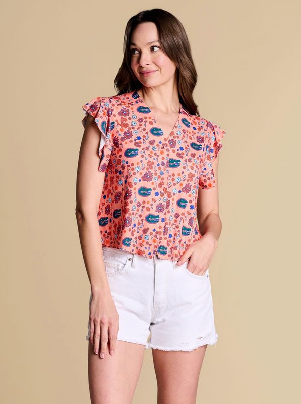 Fame Floral Top