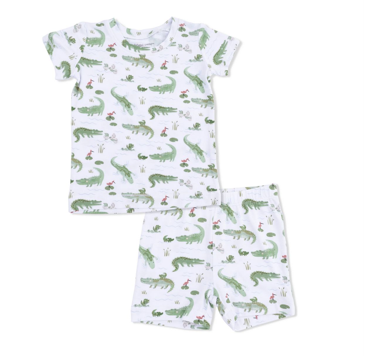 Crayon Alligators Loungewear Short Set