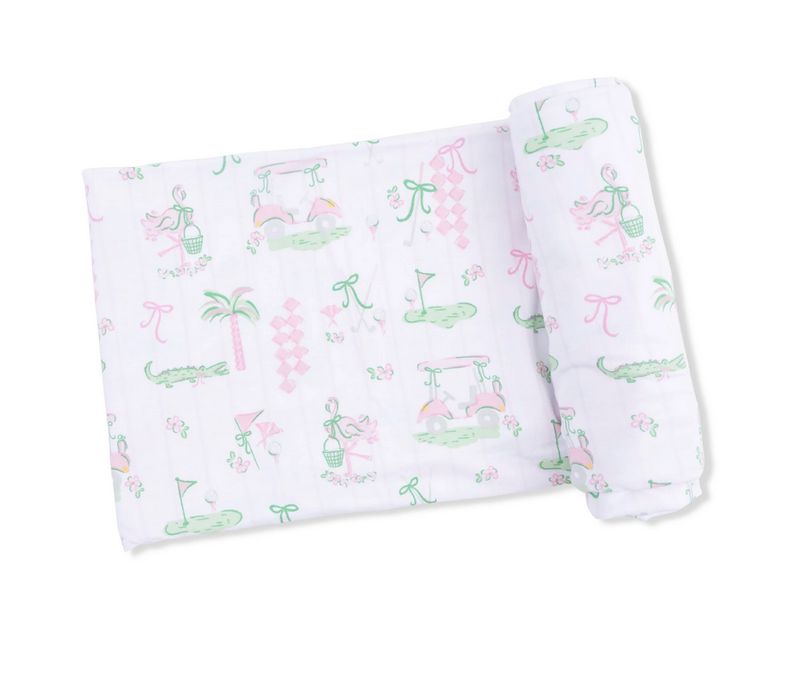 Swaddle Blanket Pretty Golf