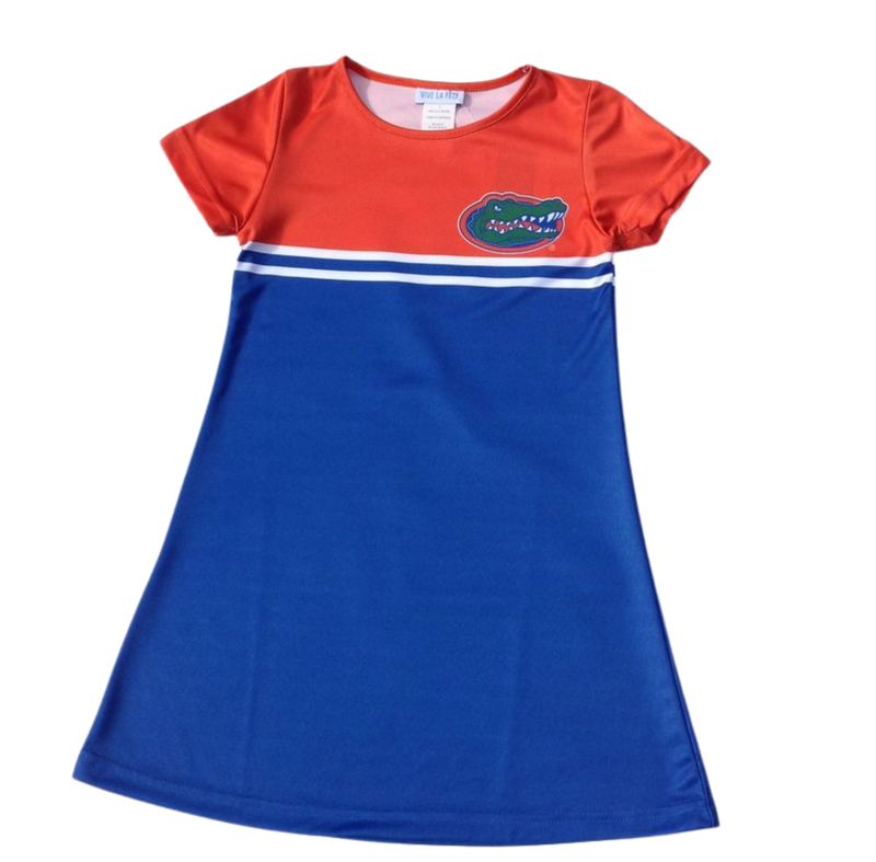 Short Sleeve Gators A-line Dress
