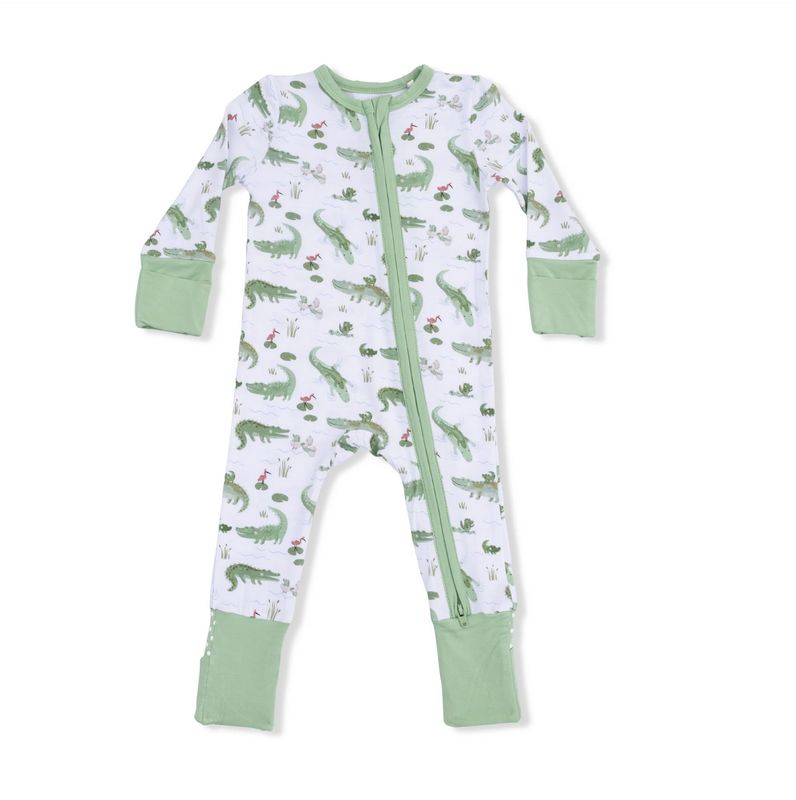 Crayon Alligators Convertible Romper