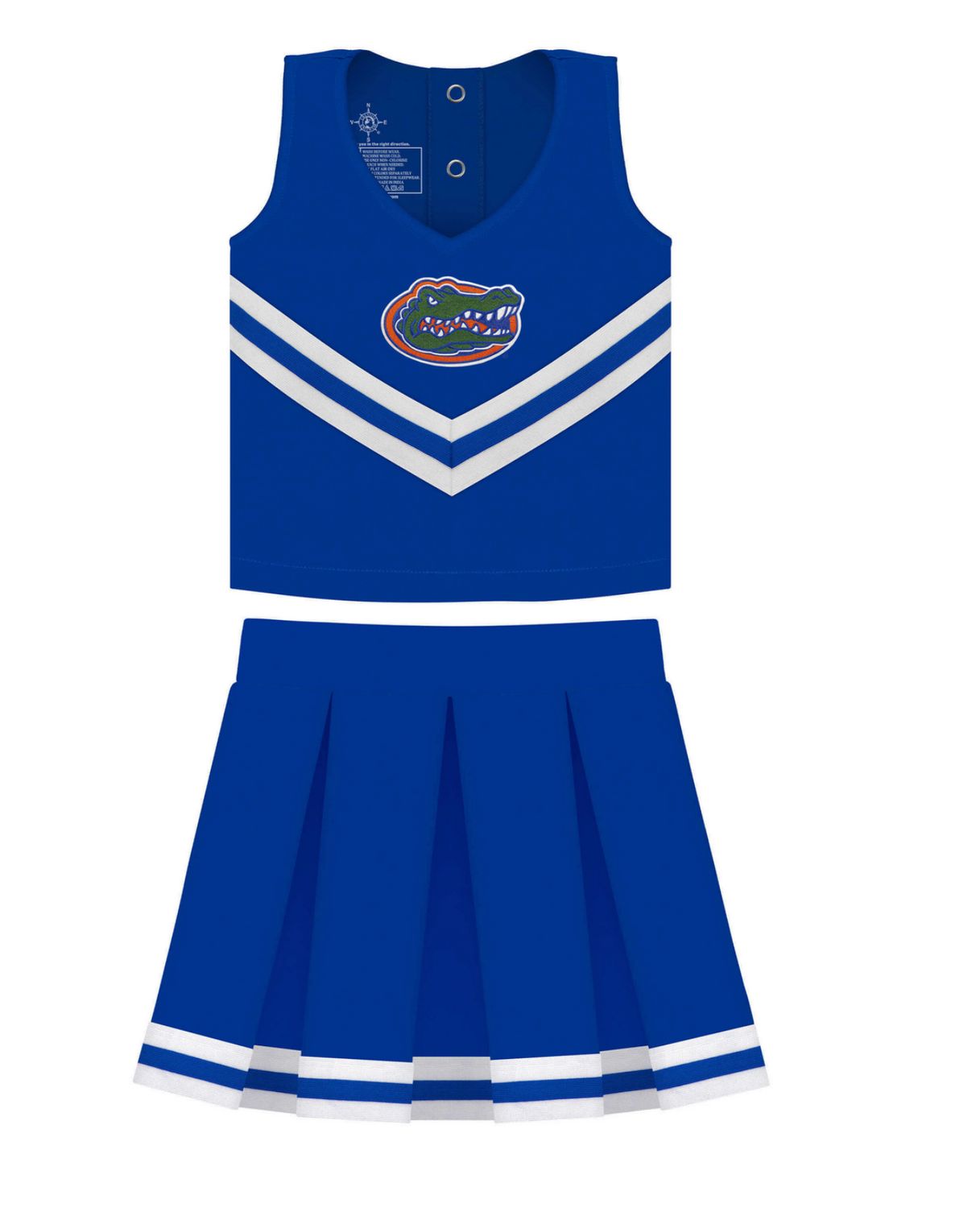 Gators Cheerleader Blue Dress Set
