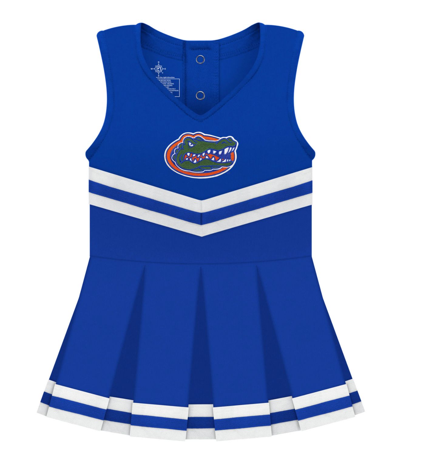 Gators Cheerleader Blue Bodysuit Dress