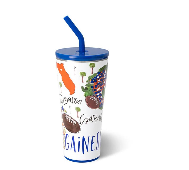 Gainesville Gameday Straw Tumbler