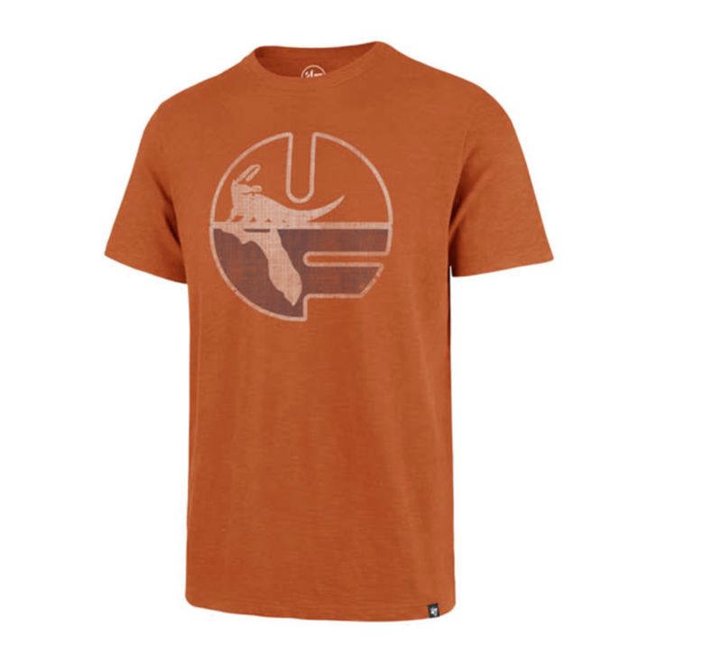 Gators Orange Vintage Pell Logo T Shirt
